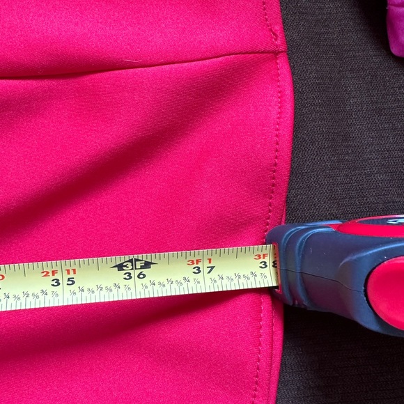 Joseph Ribkoff Limited Red Sleeveless Round Neck Cut Out Block Pattern SZ 6 - Picture 15 of 15